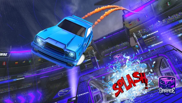 A Rocket League car design from antphoneknee