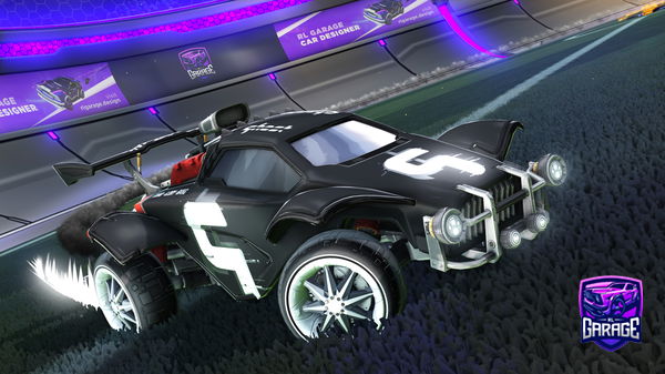 A Rocket League car design from dieguilin