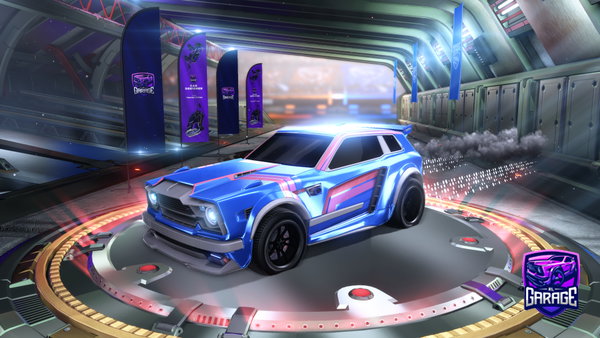 A Rocket League car design from ezekielbackupp