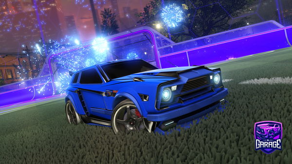 A Rocket League car design from Geo_Hell86