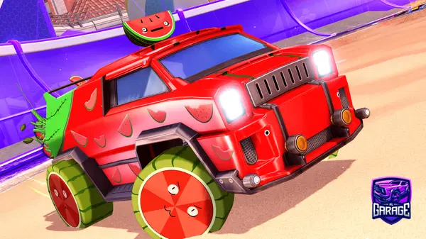 A Rocket League car design from Xtreme_Phantom12