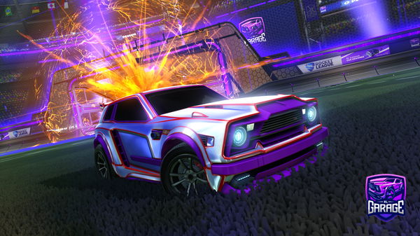A Rocket League car design from Siirocoo