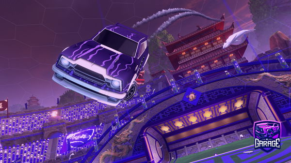 A Rocket League car design from KingOfThaWolves_