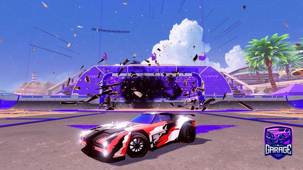 A Rocket League car design from SaphirecY