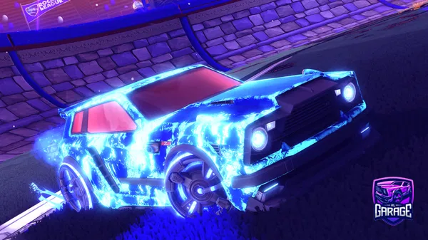 A Rocket League car design from CrspyChkn