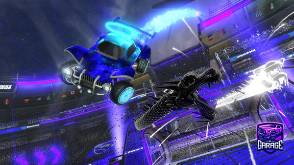 A Rocket League car design from Dingdongdann