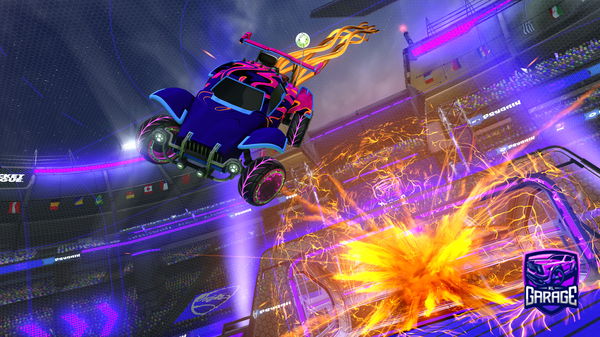 A Rocket League car design from GPRL