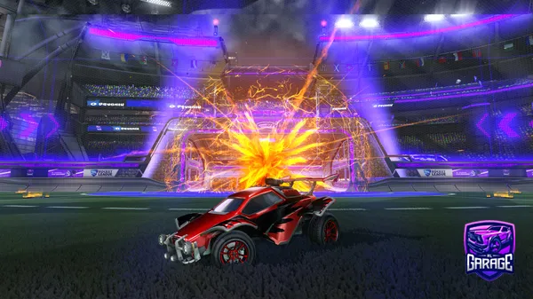 A Rocket League car design from ChaseMcie