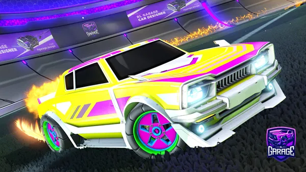 A Rocket League car design from RebelRacer99