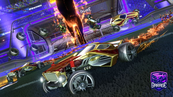 A Rocket League car design from wlh15b