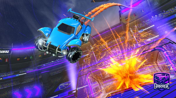 A Rocket League car design from Raxa_0833