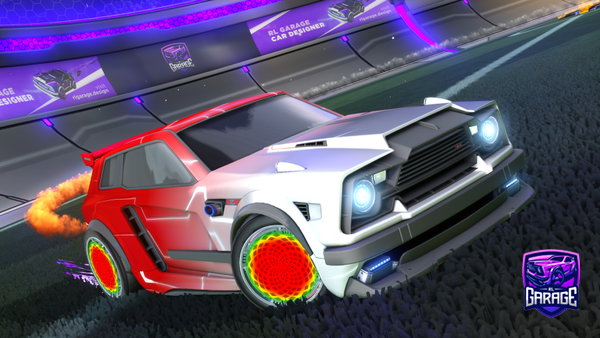 A Rocket League car design from kaebian