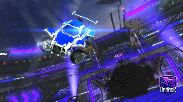 A Rocket League car design from DarkPasta