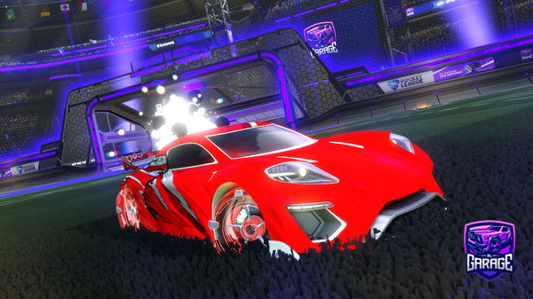 A Rocket League car design from LeoM3