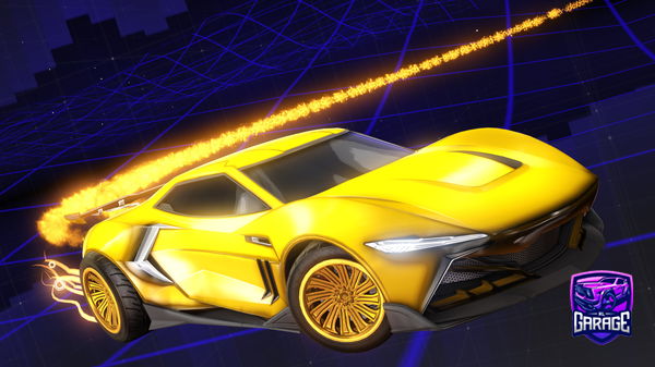 A Rocket League car design from TeoMax10