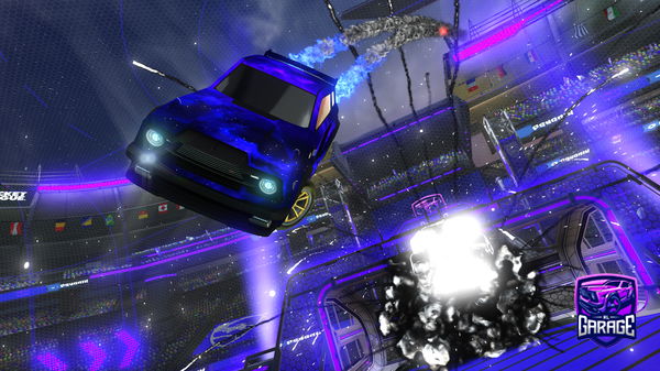 A Rocket League car design from Trex2586