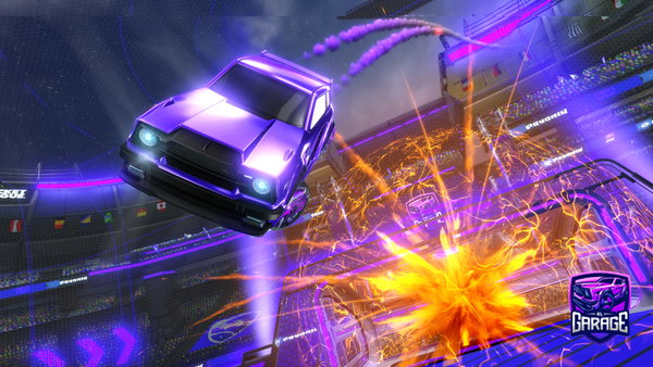 A Rocket League car design from burchen31