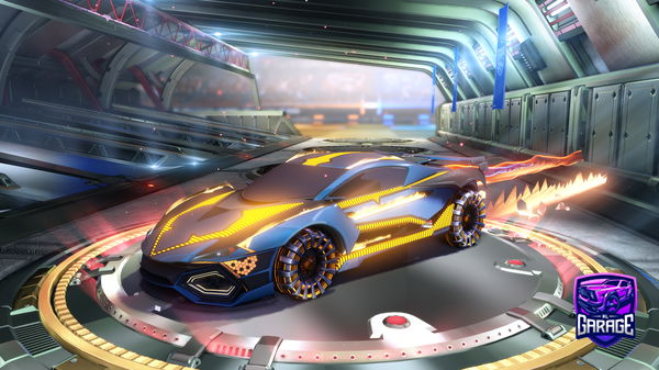 A Rocket League car design from shadowdreamtwo