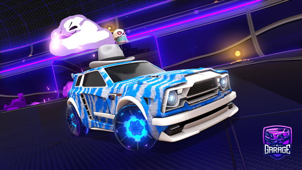 A Rocket League car design from samuelcarrero396