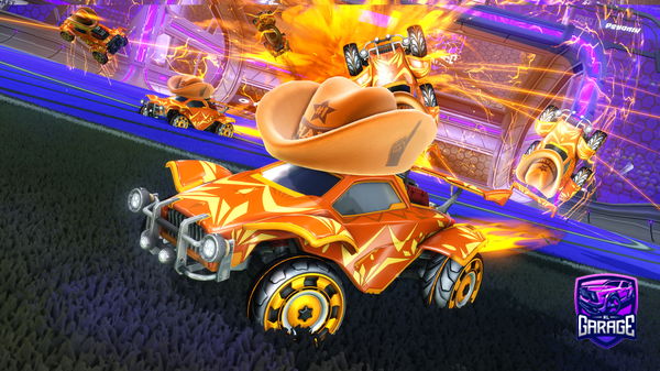 A Rocket League car design from BINBOO132
