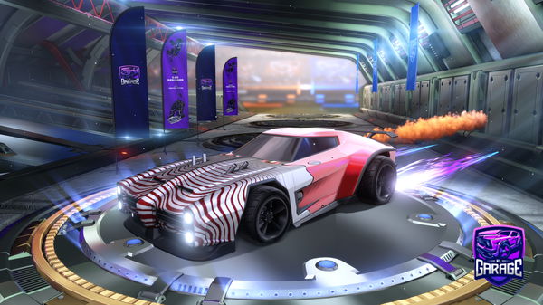 A Rocket League car design from King_v87