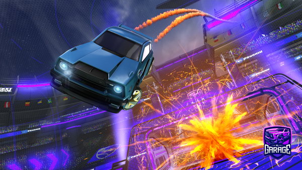 A Rocket League car design from irad-