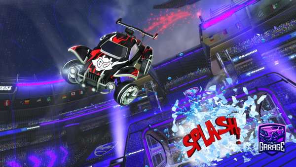 A Rocket League car design from Nzi_crane_doux