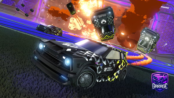 A Rocket League car design from zxxc