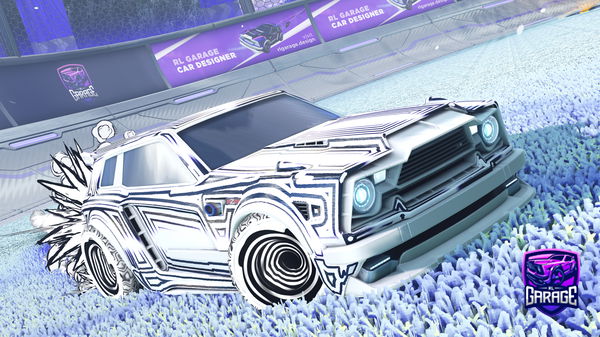 A Rocket League car design from Tegly