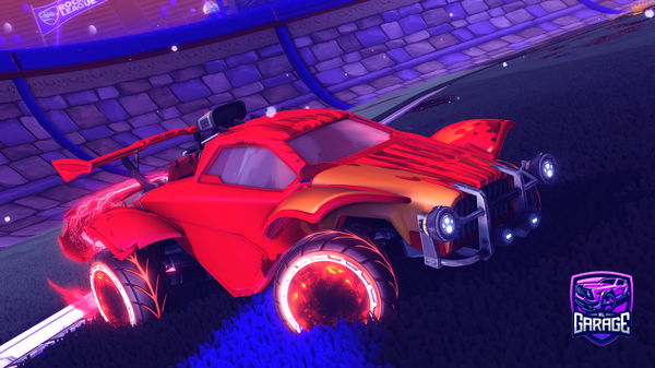 A Rocket League car design from Jennie9319