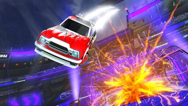 A Rocket League car design from HOVA126