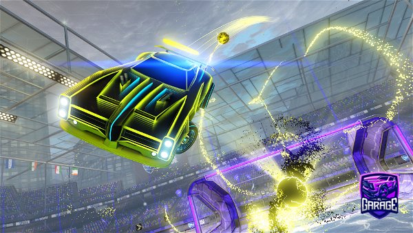 A Rocket League car design from PizzaPoes