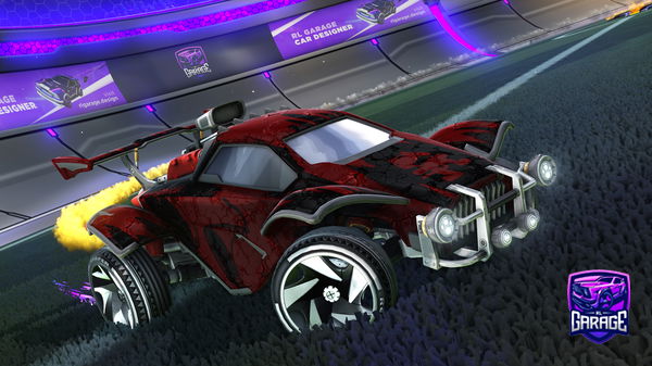 A Rocket League car design from Sytekd