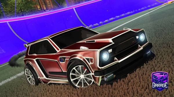 A Rocket League car design from MetrixOK