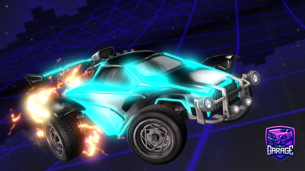 A Rocket League car design from supervic005