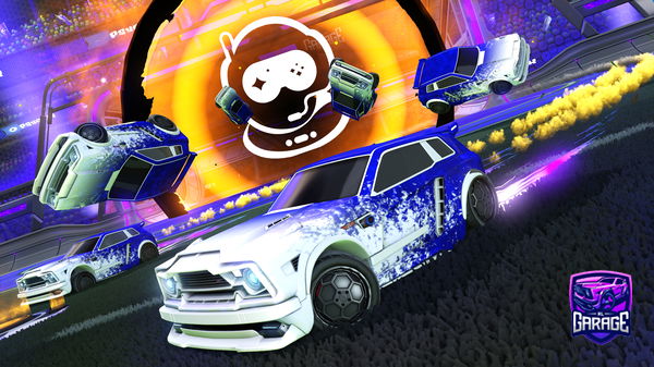 A Rocket League car design from ImARCADEJr