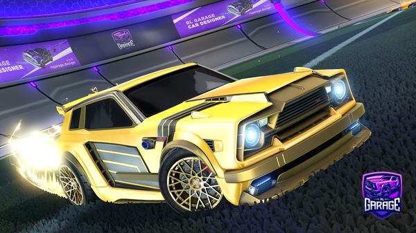 A Rocket League car design from Anthonyandrade
