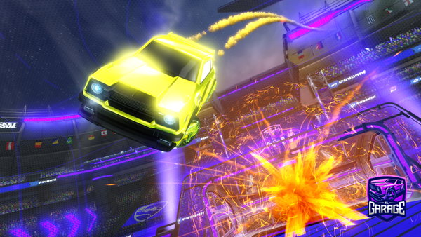 A Rocket League car design from burchen31
