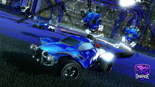 A Rocket League car design from afterglvwwwontt