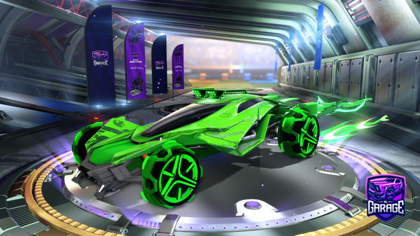 A Rocket League car design from Drifty569_