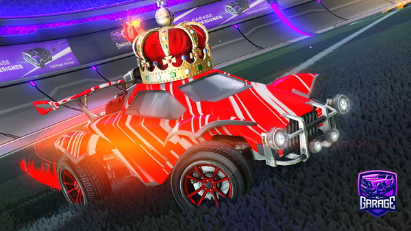 A Rocket League car design from N_science-