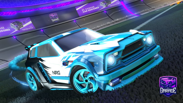 A Rocket League car design from IlIlAdamlIlI