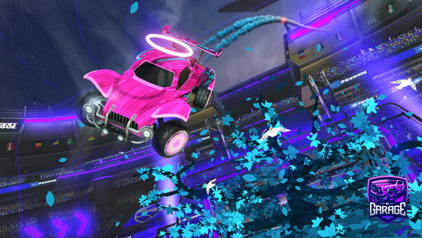 A Rocket League car design from PokeH