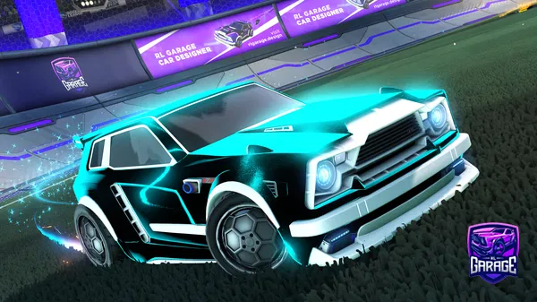A Rocket League car design from 2K26