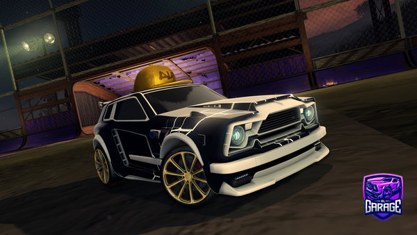 A Rocket League car design from Flash_RCR