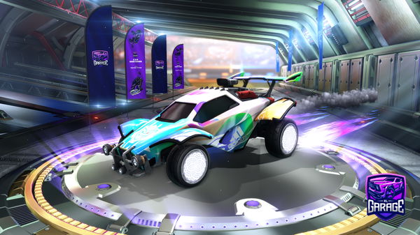 A Rocket League car design from mamadouqc