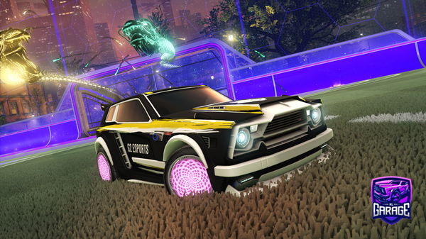 A Rocket League car design from Zenkaii