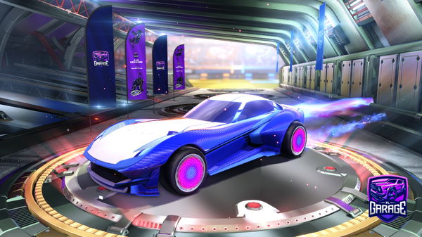 A Rocket League car design from la1pioche7