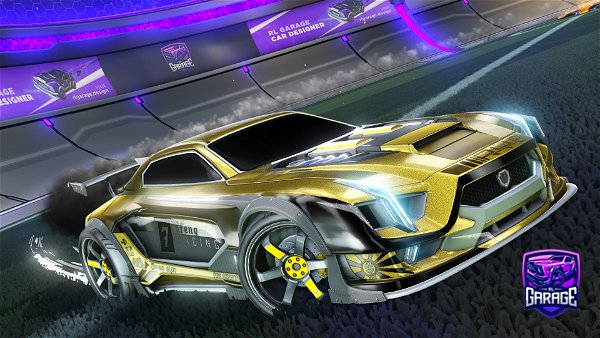 A Rocket League car design from RichWings216