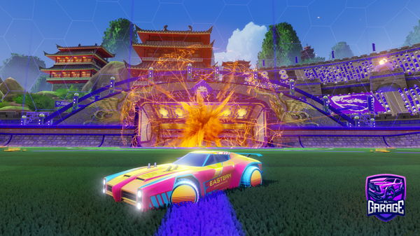 A Rocket League car design from HotGarbage